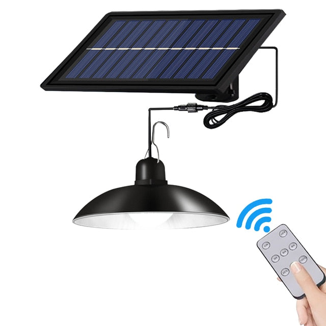 Outdoor Solar Motion Sensor Light With Remote Control