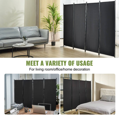 Temporary Room Dividers Partition Wall Screen Collapsible for Bedroom