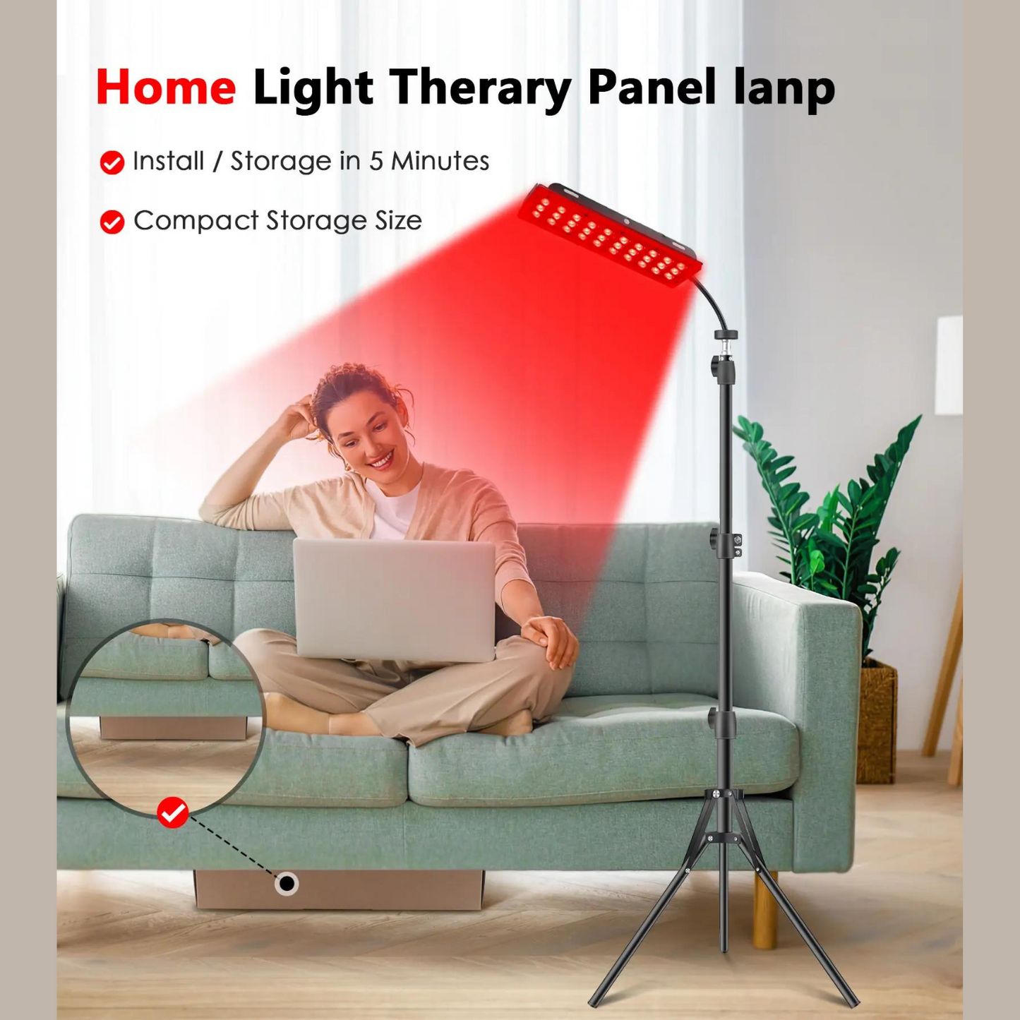 Red Light Therapy Stand Lamp Strip