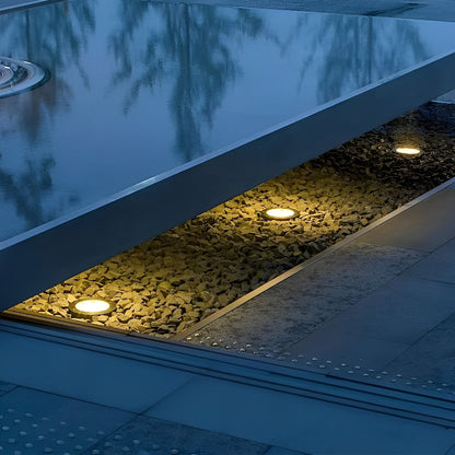 Solar LED Recessed Deck Stair Lights Outdoor Step Lights 16 Pcs