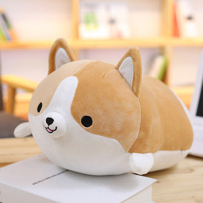 Plush Puppy Cushion