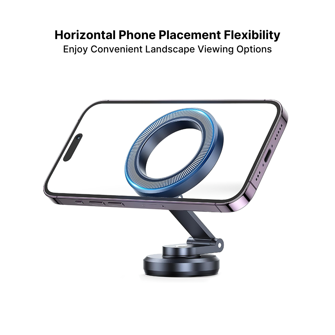 Top Rated Magnetic Car Phone Holder with Adjustable Stand - Best Auto Phone Mount for iPhone