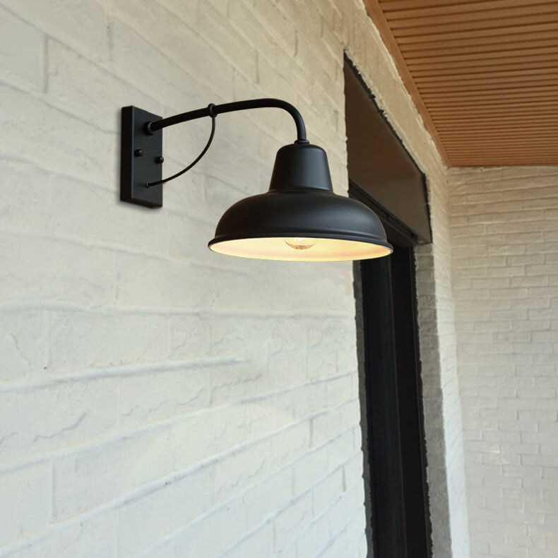 Vintage Iron Barn Waterproof Outdoor Light Wall Waterproof Sconce Lamp