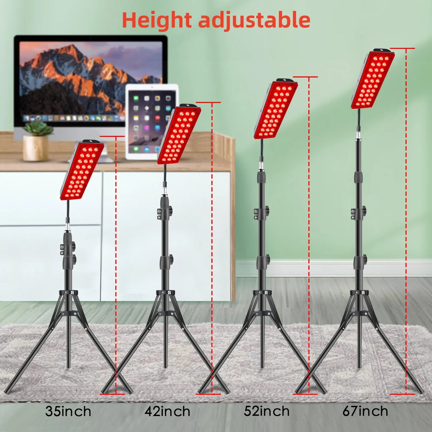 Red Light Therapy Stand Lamp Strip