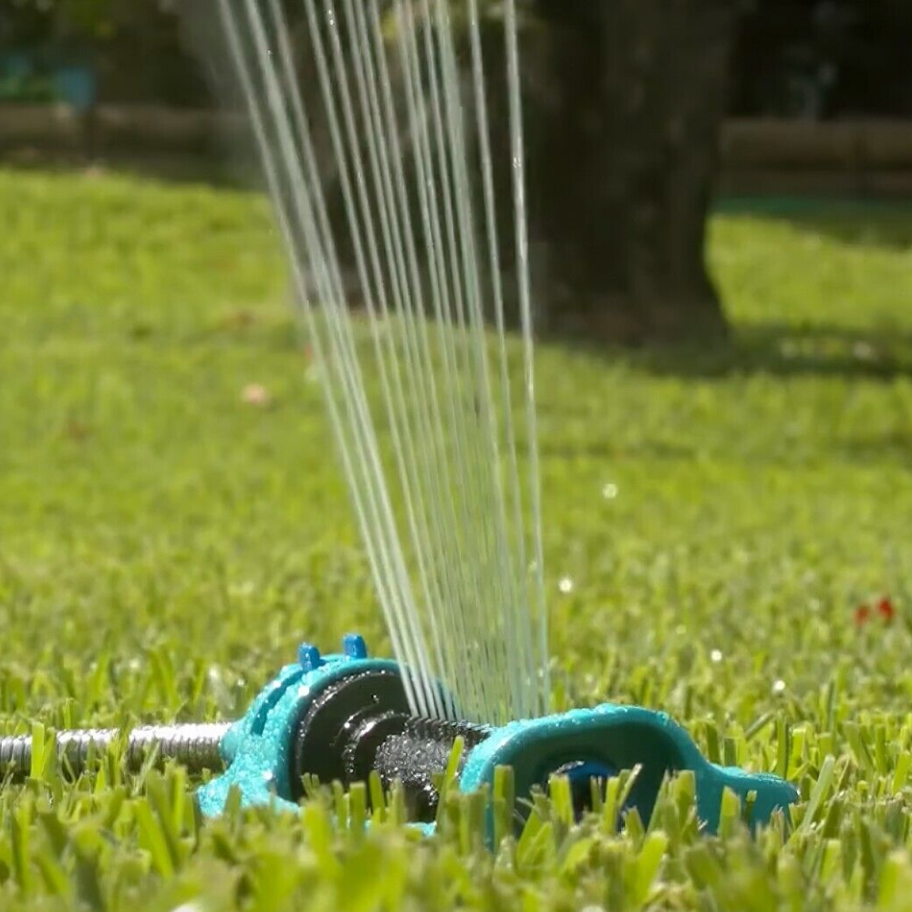 Wide Range Oscillating Above Ground Garden Lawn Water Sprinkler System