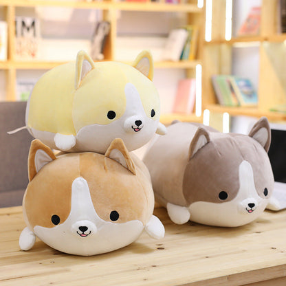 Plush Puppy Cushion