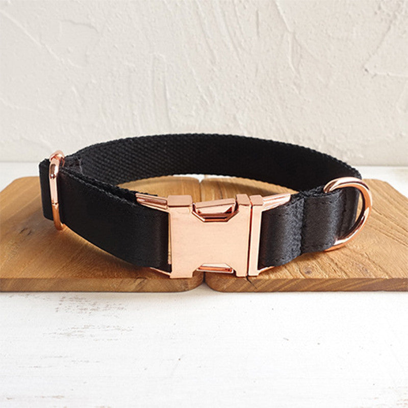 Black and Rose Gold Collar