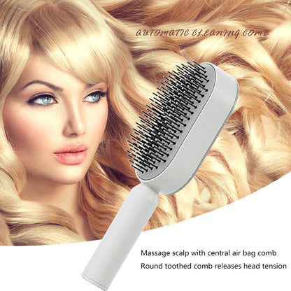 Self Cleaning Hair Brush