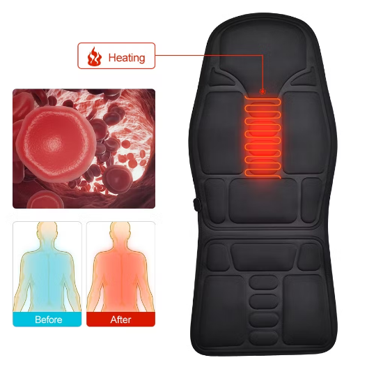 Therapeutic Massage Chair Pad for Relaxation and Comfort