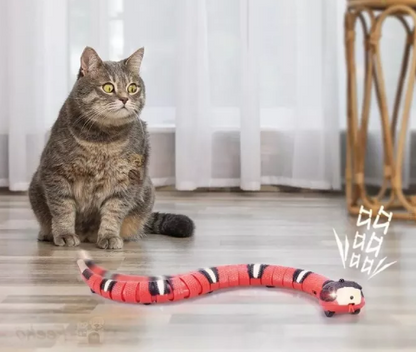 Smart Sensing Snake Cat Toys