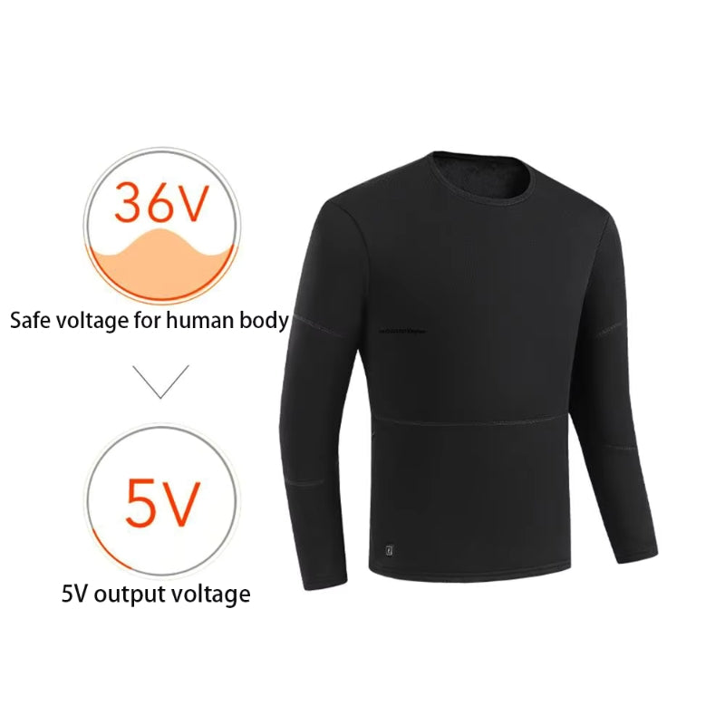 Thermal Heated Top - Heat Warming Coat for Mens & Women´s