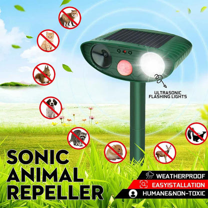 Ultrasonic Deer Repeller - Get Rid of Deer in 48 Hours