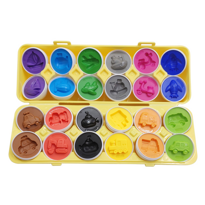 Magic Eggs Puzzle – Creative Montessori toys for children: Learning according to the Montessori principle