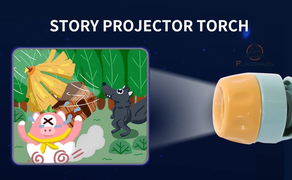 Story Torch - Bedtime Magic - Flashlight projector