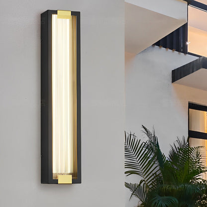 Waterproof LED Rectangular Modern Porch Light Wall Sconce