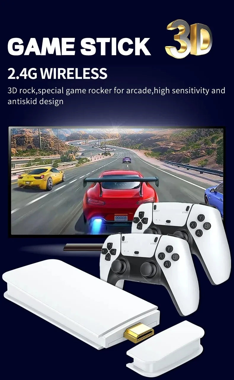 M15 4K Retro Video Game Stick – 20,000+ Classic Games