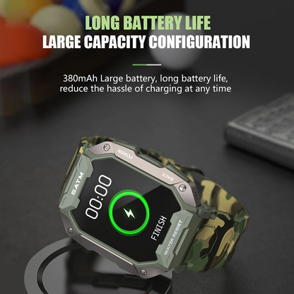 Top rated Military Army Tactical functions Long Life Battery Indestructible Rugged Smartwatch