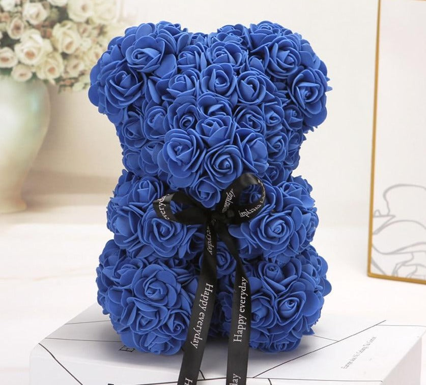 Rose Bear Uk | Handmade Luxury Flower Rose Love Teddy Bear