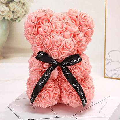 Rose Bear Uk | Handmade Luxury Flower Rose Love Teddy Bear