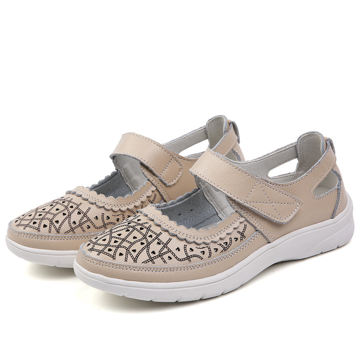 Sabina Cutout Comfort Soft Sole Casual Shoes