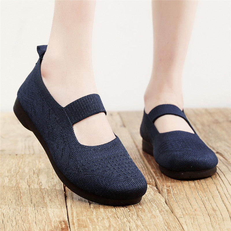 Victoria Weaving Breathable Loafers