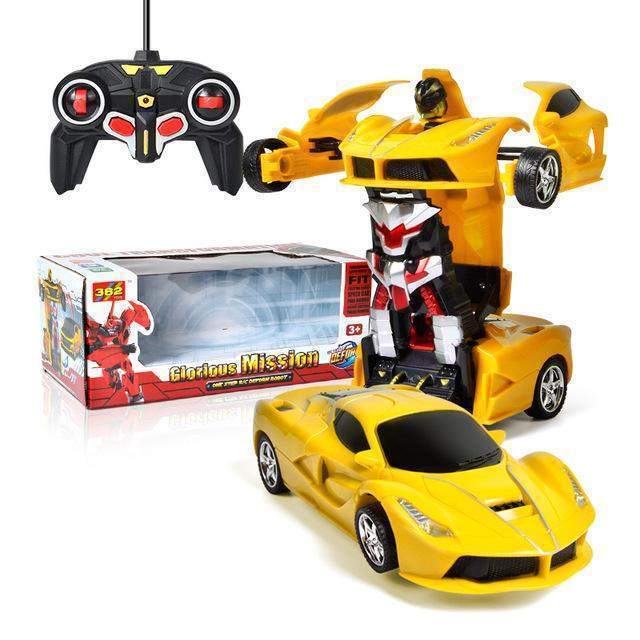 Remote Control Transformer Car