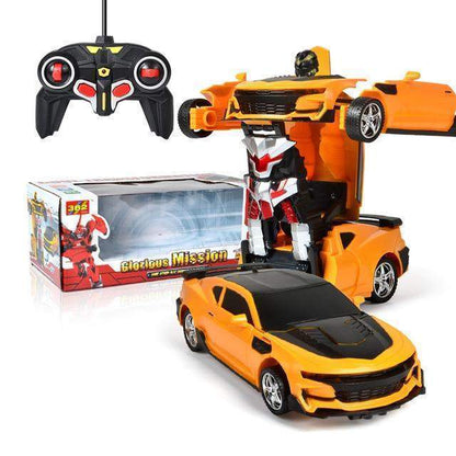 Remote Control Transformer Car