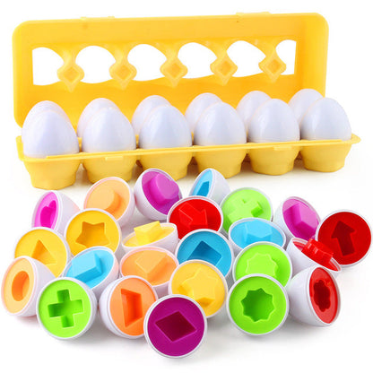 Magic Eggs Puzzle – Creative Montessori toys for children: Learning according to the Montessori principle