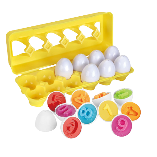 Magic Eggs Puzzle – Creative Montessori toys for children: Learning according to the Montessori principle