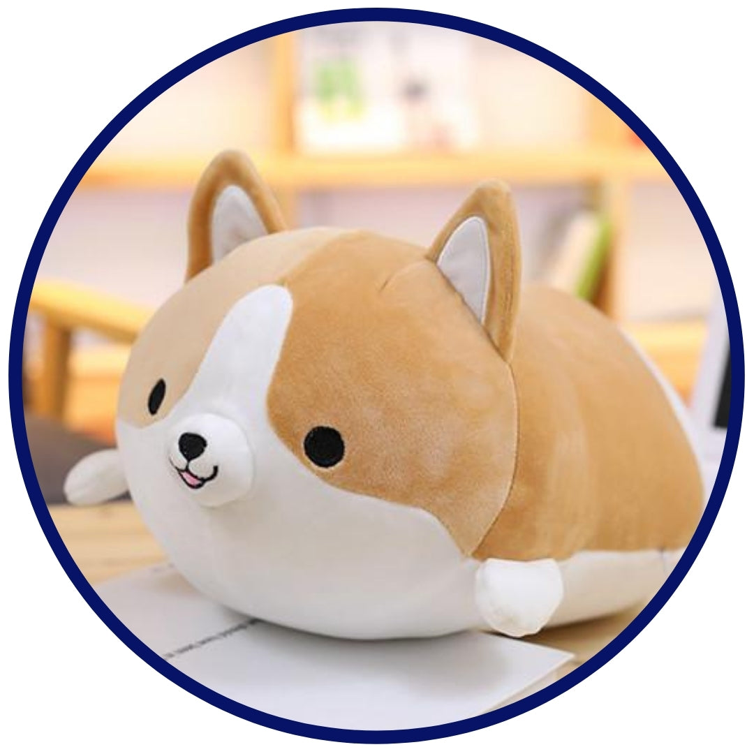 Plush Puppy Cushion