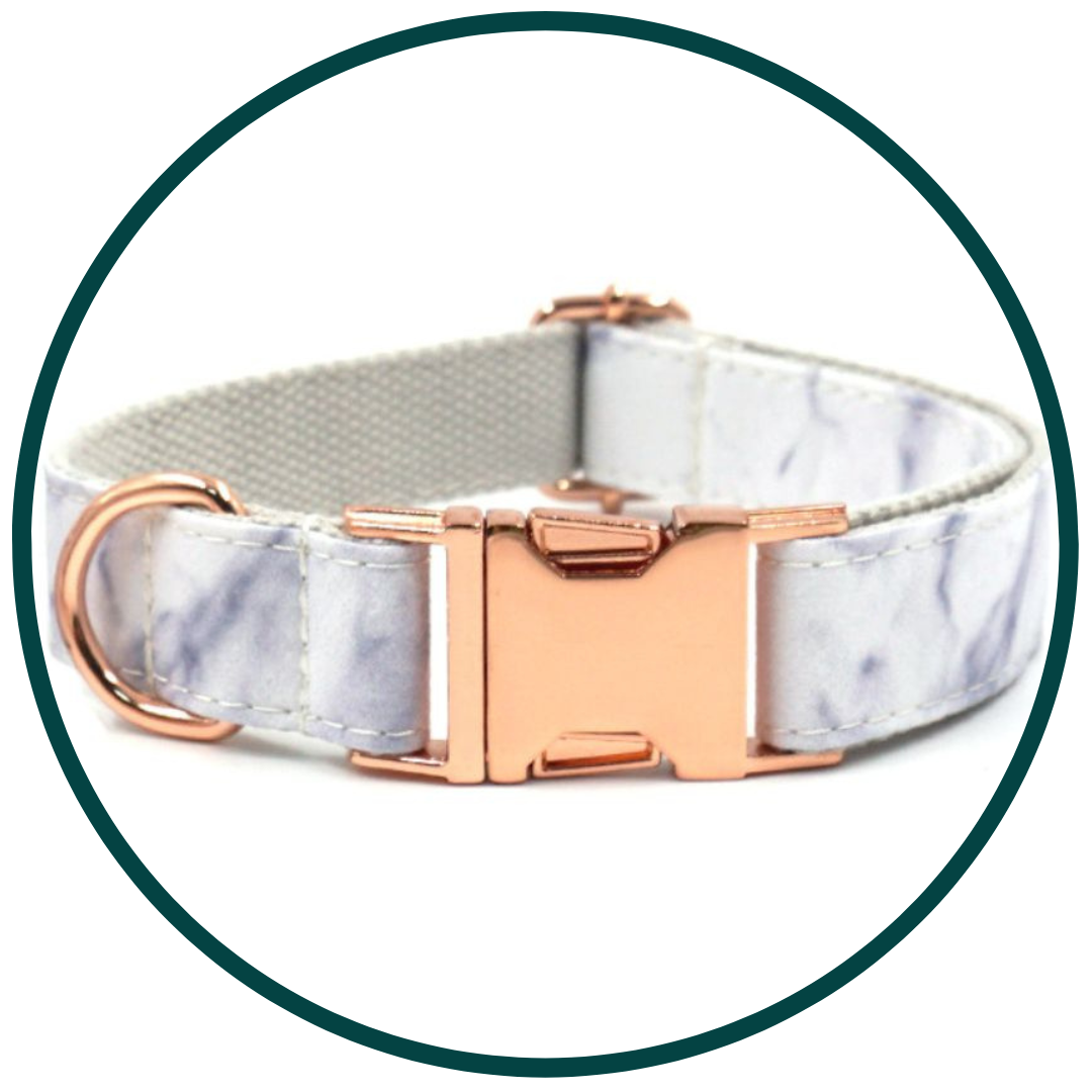 Marble Rose Gold Collar