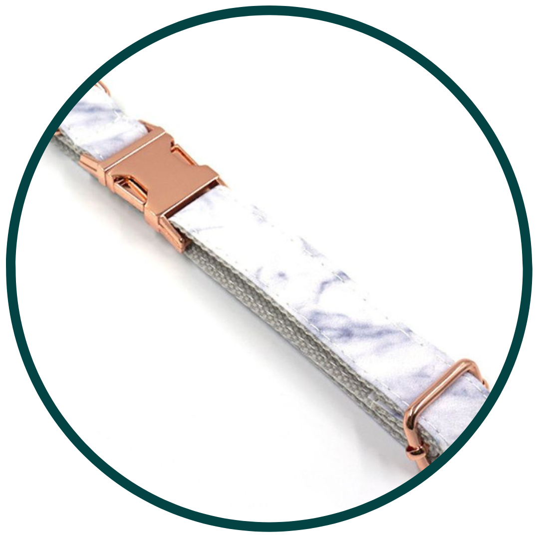 Marble Rose Gold Collar