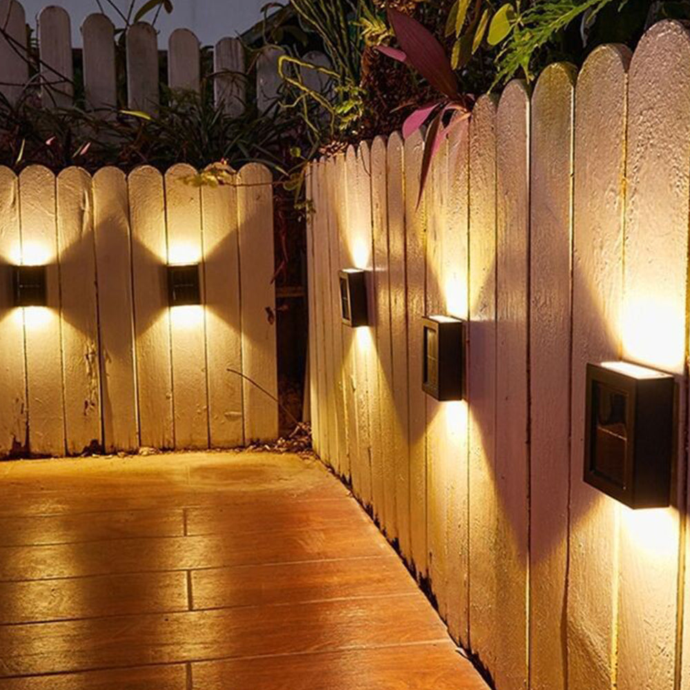 Waterproof Solar Powered Outdoor Patio Wall Decorative Light