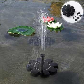 Solar-Powered Easy Bird Fountain Kit