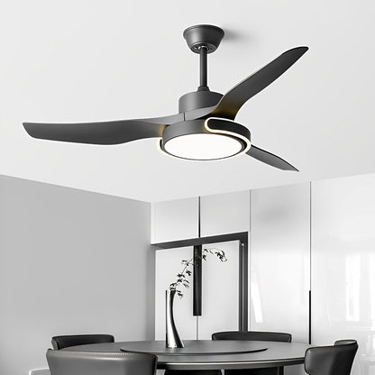 Ceiling Fan with Lights Remote Control Reversible