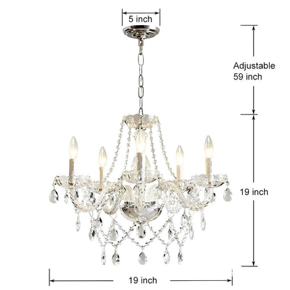 Classic Luxury Crystal Candle Chandelier Light