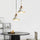 Creative Cement Wood White Chandelier Pendant