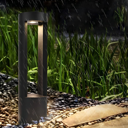 Waterproof Hollow Cylindrical Shaped LED Lamp Post Lights