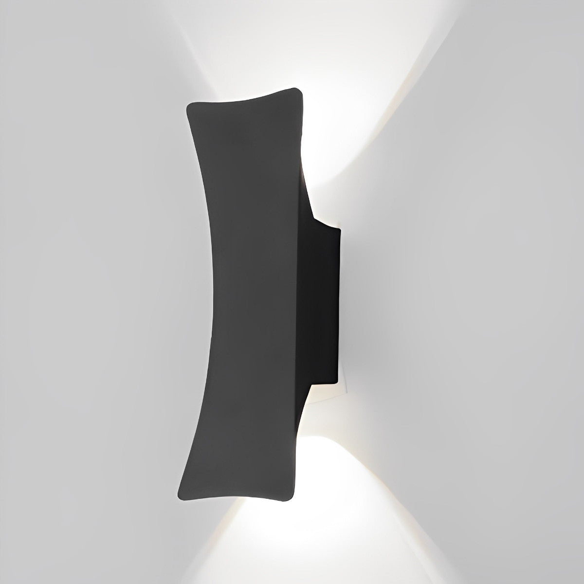 Waterproof Modern Arc Up and Down Outdoor Wall Light