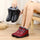 Women's Waterproof Non-slip Cotton Leather Boots