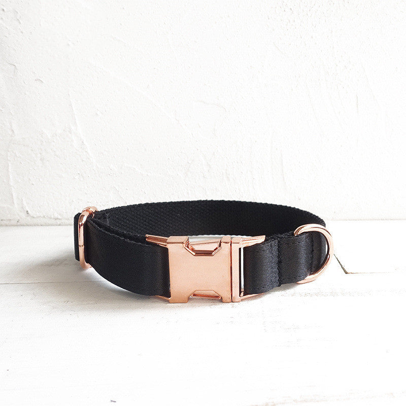 Black and Rose Gold Collar