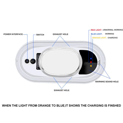 Window Washing Robot Automatic Glass Cleaner Vacuum Electric