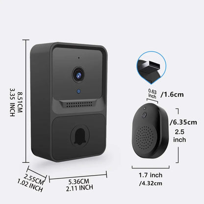 Video Door Bells Wireless Chime With Top Rated Camera Microphone Speaker