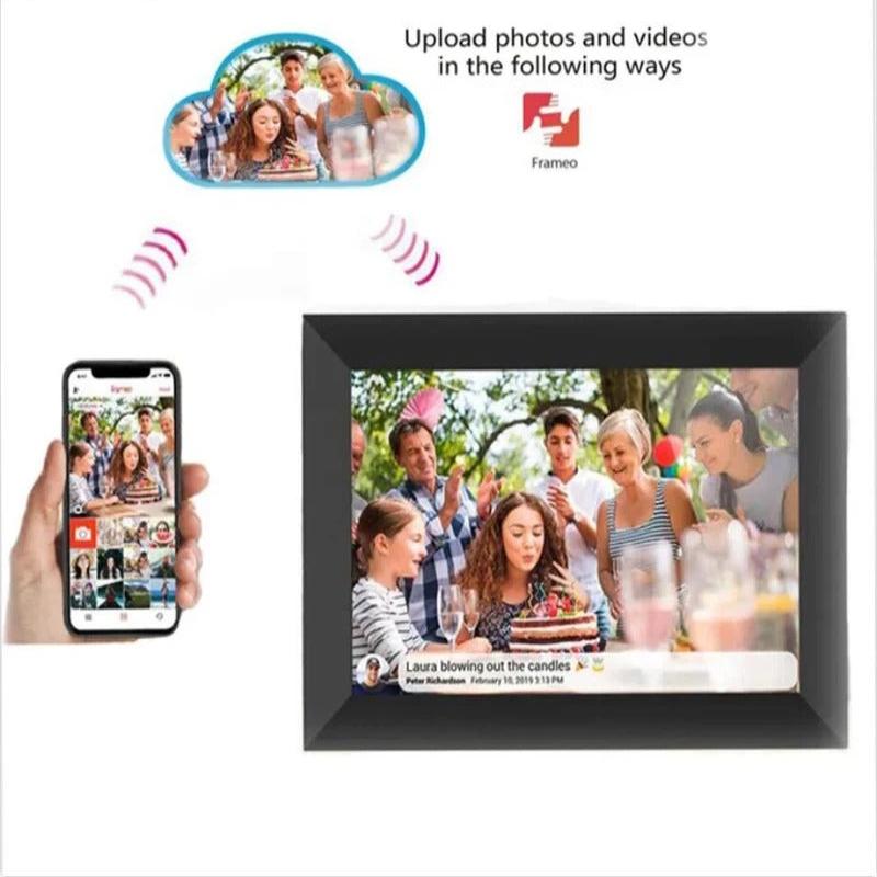 Touchscreen Large Digital Photo Frame for Memories