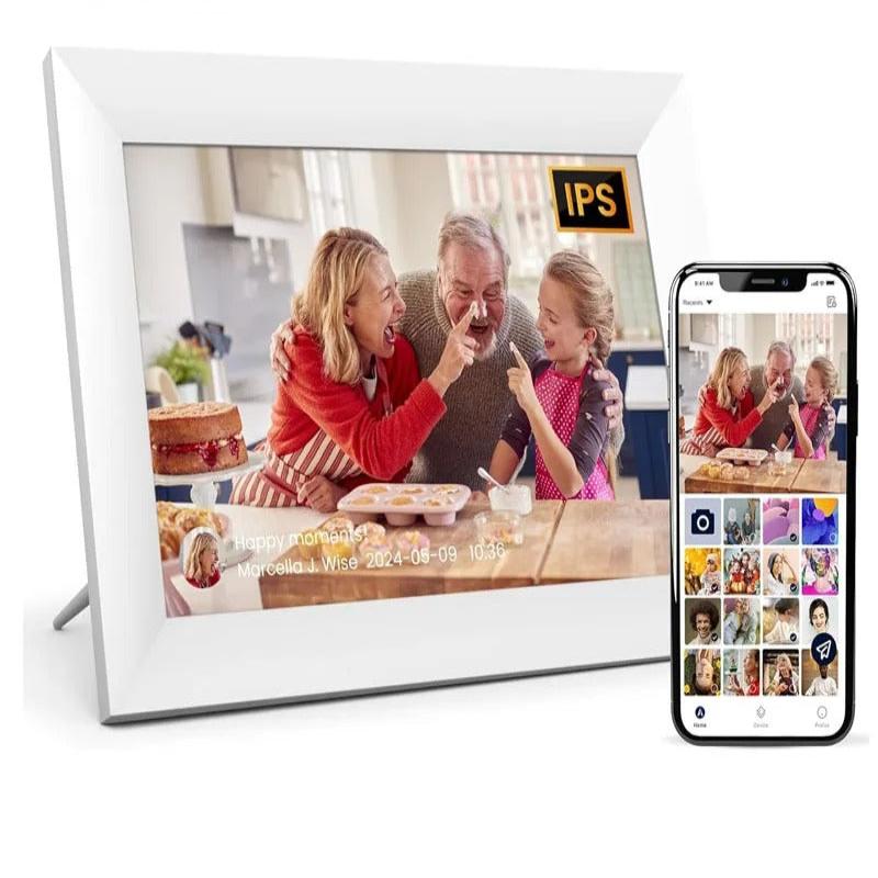 Touchscreen Large Digital Photo Frame for Memories