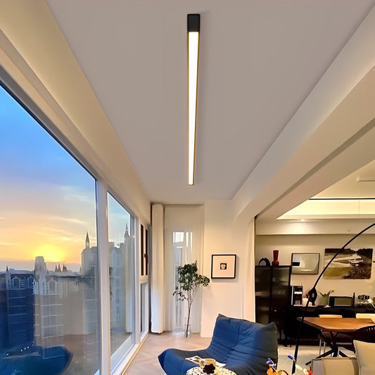 Minimalist Strip Stepless Dimming LED Modern Ceiling Light