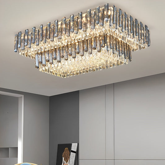 Modern Round Luxury Crystal Ceiling Lights