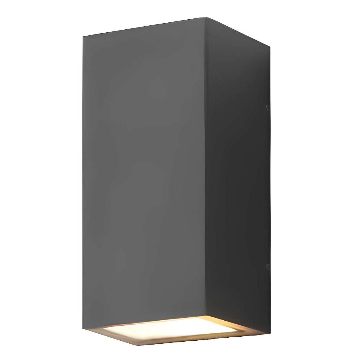 Rectangular Waterproof Up and Down Lights LED Solar Modern Wall Sconce Lighting