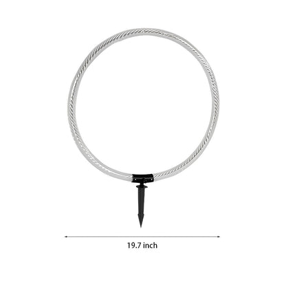 Ring Minimalist LED Waterproof Modern Outdoor Lawn Lamp