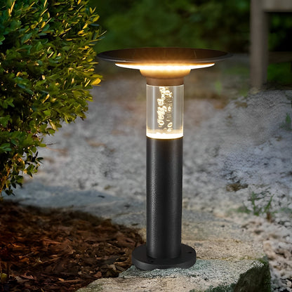 Round Creative Bubble Design Waterproof LED Modern Solar Path Lights